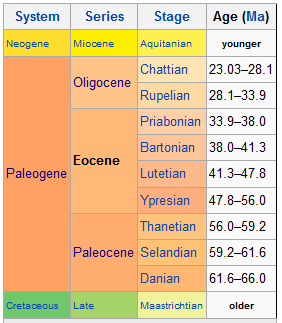 eocene epoch climate