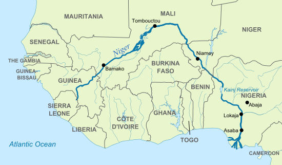Niger River Delta Sediment