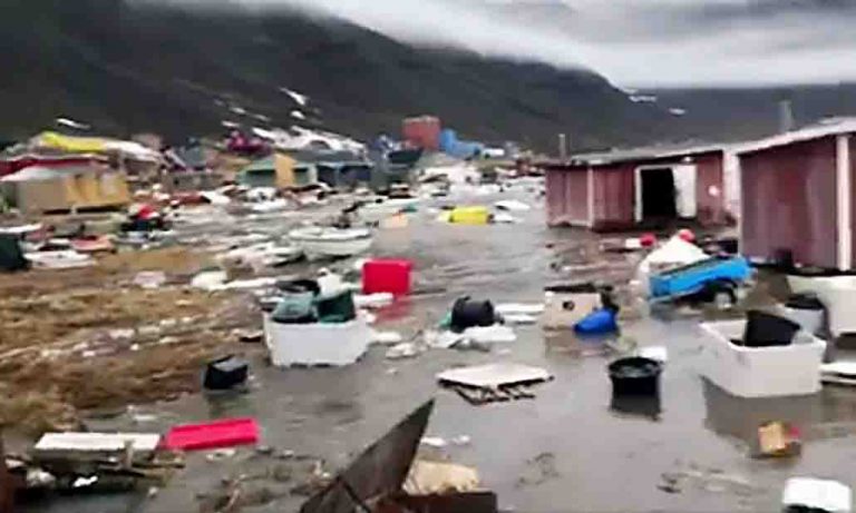 Earthquake In Greenland Triggers Fatal Landslide Induced Tsunami