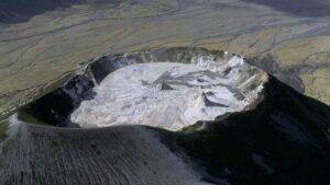  Ol Doinyo Lengai volcano spews extremely runny lava that turns bone white when it dries. (Image credit: Jean-Denis JOUBERT via Getty Images) 